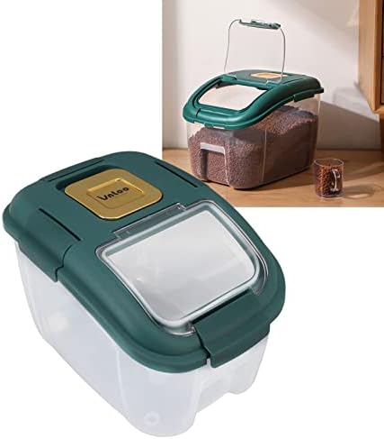 Контейнер за Съхранение на храна VINGVO Perfect Seal Многофункционално Кофа За Съхранение на Ориз с Панти Капак