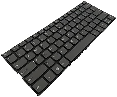 yhfshop Подмяна на клавиатура за лаптоп с американската подредбата на Lenovo Ideapad Yoga S540-14IWL K4-IWL C340-14IWL