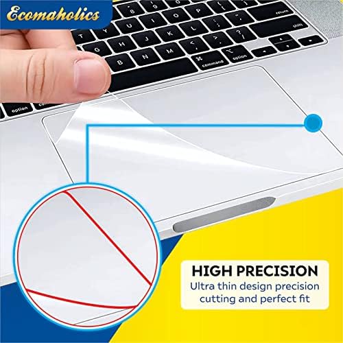 (2 броя) Защитно покритие тъчпада на лаптопа Ecomaholics за лаптоп Lenovo ThinkBook 14 Gen 4 (Intel) 14 инча, Прозрачно Защитно