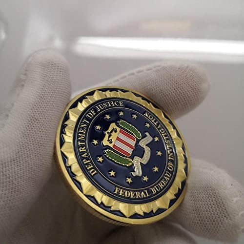 Министерството на правосъдието на САЩ Раскрасило Позолоченную колекционерски магазини има Възпоменателна Монета Подарък монета