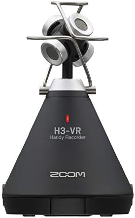 Zoom H3-Аудиомагнитофон виртуалната реалност на 360 °, записывающий видео, музика и стрийминг с околния звук, а също и универсално предното стъкло Zoom WSU-1, уменьшающее на