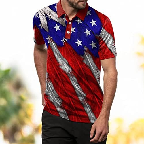 XXBR Патриотични Мъжки Ризи с къси ръкави, Ретро Флаг на САЩ, Етнически Индийски Тениски, Блузи, Лятна Ежедневни