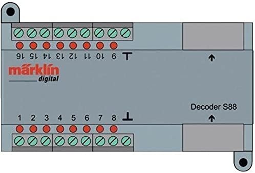 Marklin 60881 S 88 Декодер/Модул обратна връзка За трехрельсовых схеми за променлив ток