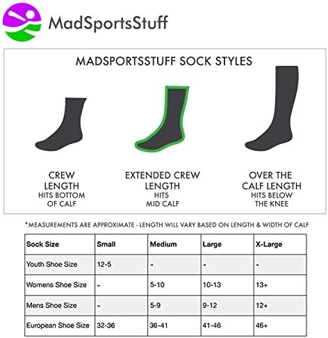 Чорапи за спортен отбор MadSportsStuff с логото на Bulldogs (различни цветове)
