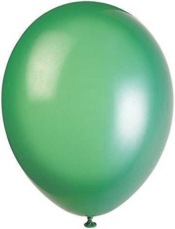 Уникални Обикновена Празнични Латекс балони, 12 инча, Бучиниш Зелен