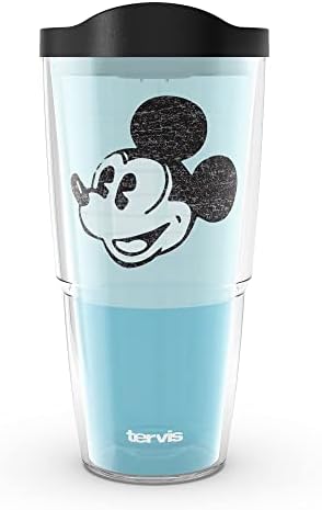 Модел изкуство, музика Disney Mickey Mouse, произведен в САЩ, чаша с двойни стени, 24 грама, класически