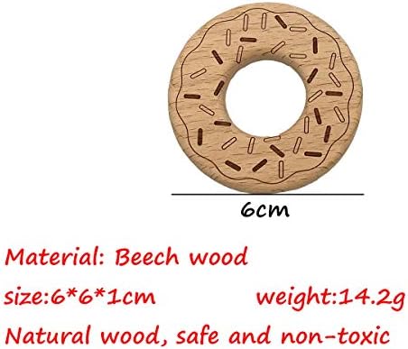 Органични Дървени Понички Натурална Ръчна Работа Недовършена, Буковый Дървен Модел под формата на Животното направи си САМ