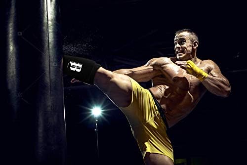 Щитове за пищяла RIMSports Muay Thai за Кикбоксинга Премиум-клас MMA Щитове за краката и накладки за пищяла Перфектна защита