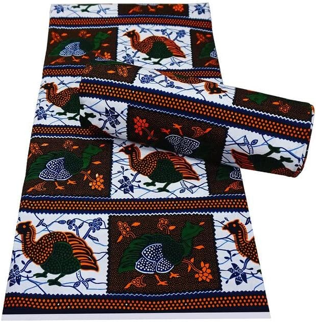 Африканска Плат от Ярд Нигерийски Тъкан Африкански Памук Принт Восъчен Плат Анкара Pagne Wax Африка Восък -Ankara Fabric