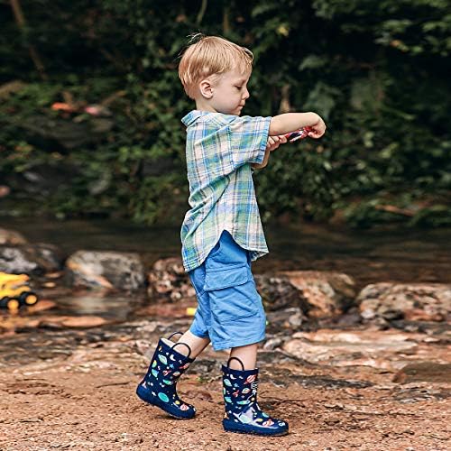 CasaMiel/ Непромокаеми обувки за деца; Детски Водоустойчиви Унисекс обувки за момчета и момичета; Непромокаеми ботуши