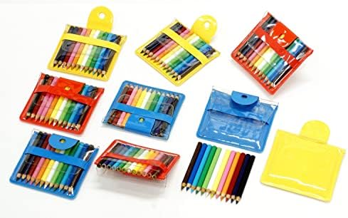 タキザワ Произведено в Япония BG-A356-9 И 12-Цветни Мини-комплект цветни моливи, 9 комплекта в опаковка
