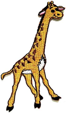 Нашивка от Полипропилен, нашивка с изображение на животно Жираф, Африканско Сафари, Етикети в Зоологическата градина,