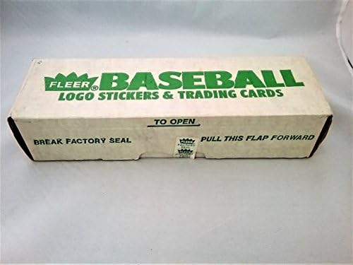 1988 Набор от фабриката бейзболни картички Fleer в запечатан формата (версия в зелената фабрична опаковка) - Карта за начинаещи Том Главайна - RC!