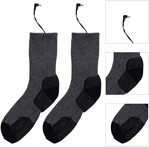 Abaodam 1 Двойка Интелигентни Чорапи, Отопляем басейн, Стилен Топъл Стелки, Зимни Стелки за Мъже и Жени-