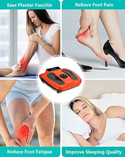 VnioLife EMS Foot Stimulator - Фитнес устройство за масаж на краката и Стъпалата на Краката С помощта на EMS и