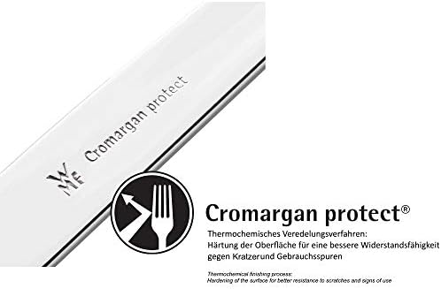 Комплект лъжички за еспресо WMF от 6 лъжици от стомана Merit Cromargan Protect, е изключително устойчив на надраскване,