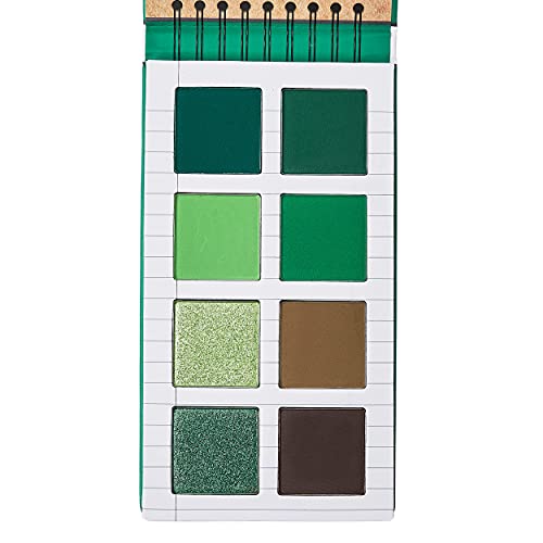 Мини Палитра Сенки за очи The Crayon Case Note Pad - Зелен
