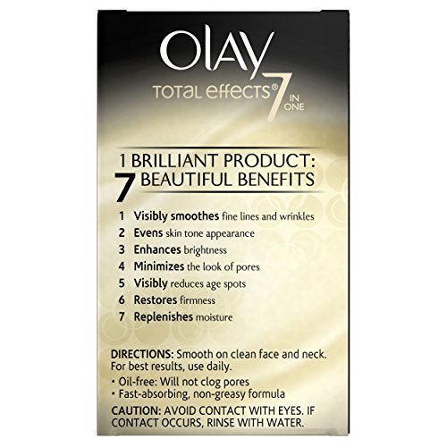 Анти-стареене на кожата овлажняващ крем, Olay Total Effects 7-В-едно 15 мл (5 течни унции) ПРИМЕРЕН РАЗМЕР