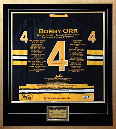 Майк Боби Orr Elite Edition за кариера 44 от 44 - С автограф -Бостън Бруинс