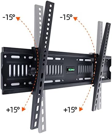 YFSDX Монтиране на стена за LCD телевизори с регулируем наклон, стягащ опора на телевизора, за 43 -75натоварване до 70 кг