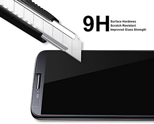 (2 опаковки) Supershieldz е Предназначен за Xiaomi Mi A2 и Mi 6X Протектор на екрана от закалено стъкло, защита от надраскване,