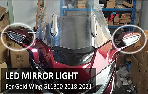 Подходящ за Honda Goldwing GL1800 Gold Wing GL 1800 F6B 2018-2020 мотоциклет led индикатор на завоя преден страничните