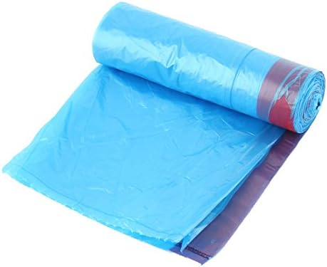 Qtqgoitem Найлонова Домакински Еднократната торба за боклук на съвсем малък 55x45 см, синьо (Модел: 7a9 511 c5f f4a 48a)
