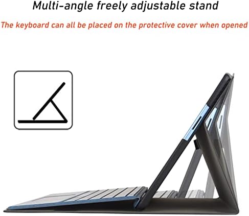 защитен калъф xisiciao за Microsoft Surface Pro 9 с мека черупка от TPU, съвместим с маркови капака на клавиатурата,