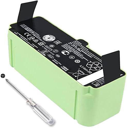 Литиево-йонна батерия ASODI 1800LI за Резервни Части iRobot Roomba е Съвместим с Roomba 960 895 890 860 695 680 690 675