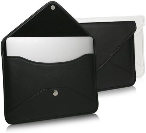 Калъф BoxWave, който е Съвместим с Mobile Pixels Duex Lite (калъф от BoxWave) - Луксозни Кожена чанта-месинджър, дизайн своята