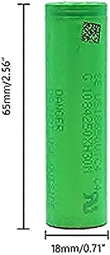 Литиеви батерии HNJY aa Литиеви Батерии Green Плосък 18650VTC4 3,6 Ба 2100 mah, 10 бр.