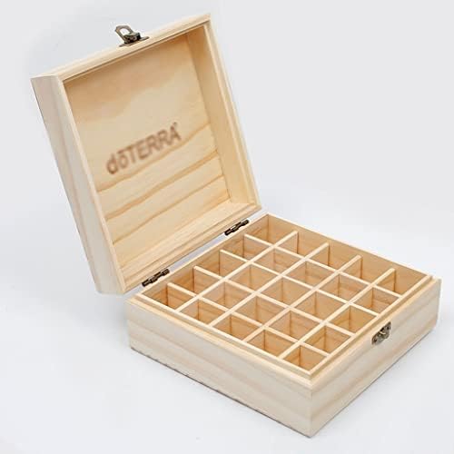 Кутия за съхранение на етерични масла FIFOR, Дървена поставка-органайзер за показване на етерични масла, притежател
