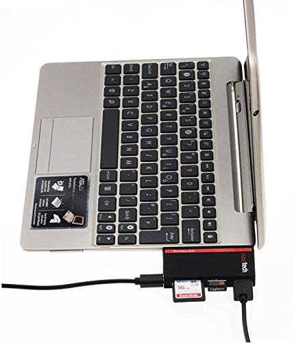 Navitech 2 в 1 за лаптоп /таблет USB 3.0/2.0 на Адаптер-hub /вход Micro USB устройство за четене на карти SD/Micro SD слот,