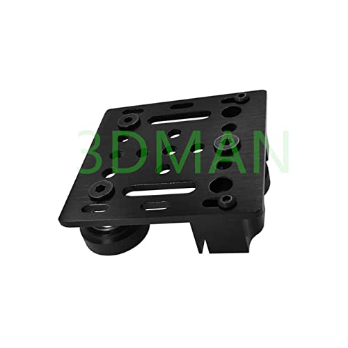 V-образно колелото 3DMAN с Опорна плоча и катарамата на колана 6 мм за 3D-принтер с Алуминиев профил 2020