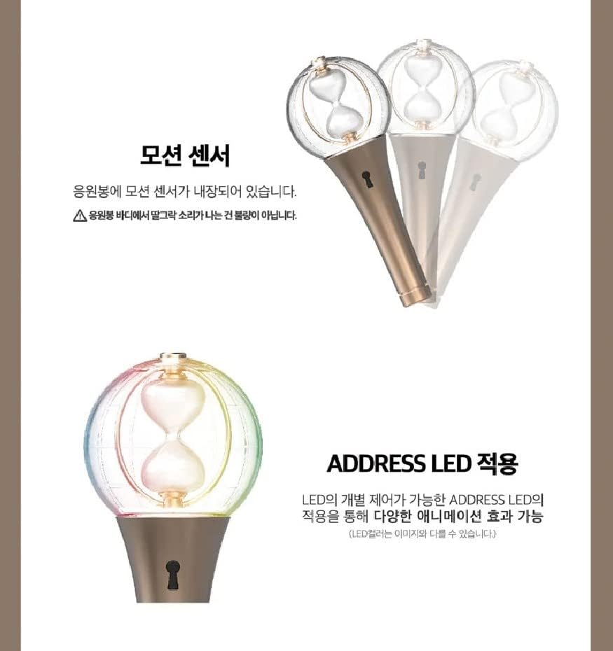 KPOPINTOUCH Ateez Официалната Фанатская Светлинна Пръчка Версия 2 Cheering Lightstick за Концерта K-Pop Idol Lightup