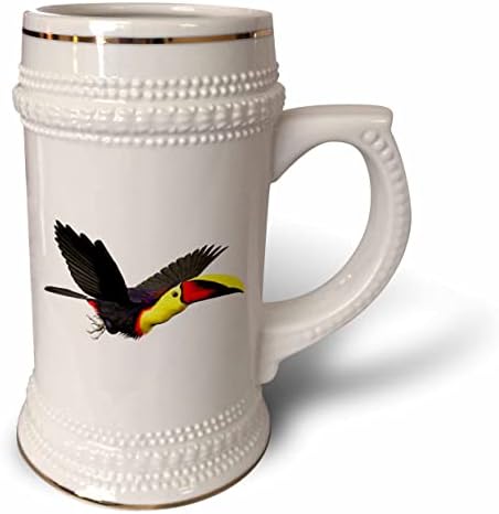 Триизмерна графична птица Млечница Boehm - Swainsons Toucan Bird - 22 грама в стъклена чаша (stn_357657_1)