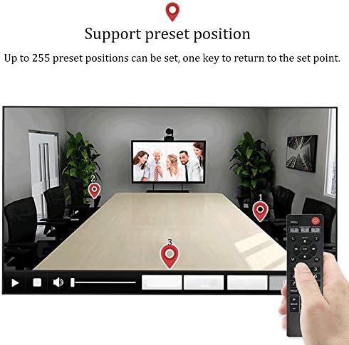Дистанционно HD-камера за видео-конферентна връзка RIYIFER, уеб камера Full HD, с пълно въртене и суперзвуком за домашния офис, Младост, запис и стрийминг, Подходящ за коман