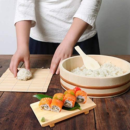 Дървена купа за печене Hemoton Кошница за proofer мая за хляб Banneton Японското кофа за ориза за суши за кухни