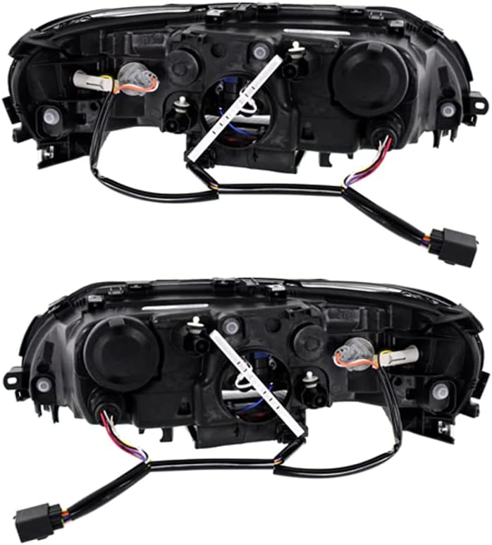 Рядка Електрическа Новата Двойка халогенни фарове, съвместими с Volvo V70 Wagon 2005-2007 номер детайли 31276832-8 312768328