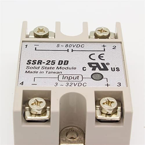 ILAME 25DD SSR entrada 3 ~32VDC carga 5 ~80VDC монофазный източник на постоянен ток за estado солидо