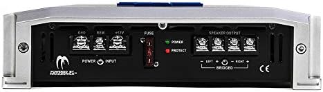 Autotek TA2050.2-канален авто аудиоусилитель серия TA (черен) – Усилвател клас A / B, 2000 W, усилване на ниските честоти, сервоусилвател на защита на морската клас