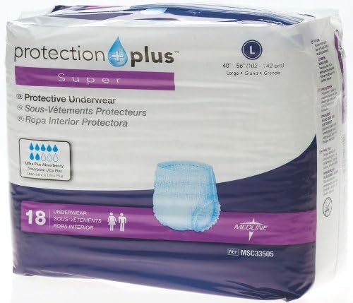 Бельо Medline Protection Plus Super Protective, XX-Large, 12 броя