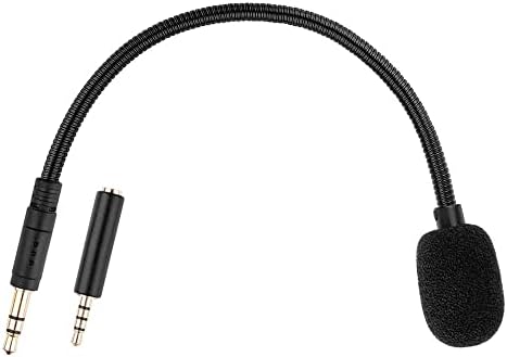 Микрофона на телефона Smays конектор за слушалки - 3.5 мм AUX - 7,5 см Подвижна