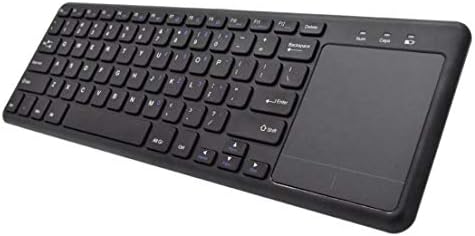 Клавиатурата на BoxWave, съвместима с Dell Latitude 7420 2-в-1 - Клавиатура MediaOne със сензорен панел, клавиатура в