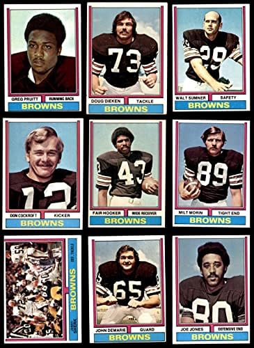 1974 Топпс Cleveland Browns Сет екип Cleveland Browns-FB (сет) VG/БИВШ Browns-FB