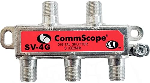 Коаксиален 4-лентов сплитер Commscope SV-4G с честота 5-1000 Mhz - 50 бр.