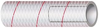 Sierra International Напълно прозрачни PVC тръби, подсилени от полиестерна тъкан (Red-Tracer) 3/4 x 25' 16-162-0345 Напълно