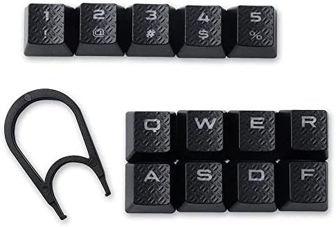 Подмяна на Капачки за комбинации WEILIN FPS с подсветка за игрални Клавиатури Corsair Cherry MX Key Switch (Черен)