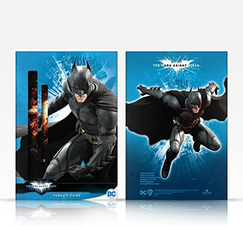 Дизайн на своята практика за главата Официално Лицензиран The Dark Knight Rises Bane Key Art Кожен Калъф-книжка-джобен формат и е Съвместим с Apple iPad Pro 12.9 2020/2021/2022