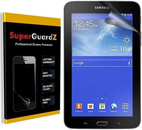 [3 опаковки] за Samsung Galaxy Tab 3 От 8 - Матово защитно фолио SuperGuardZ с антирефлексно покритие, защитено